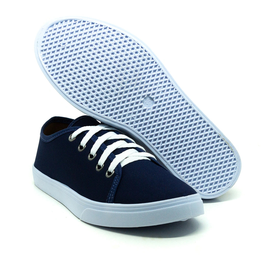 TĂȘnis Feminino Casual Liso