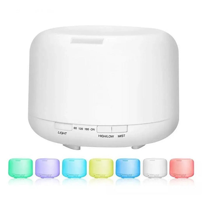STO279-300 - Difusor Eletrico Aroma Ultrassonico Com Led 300 ml Branco