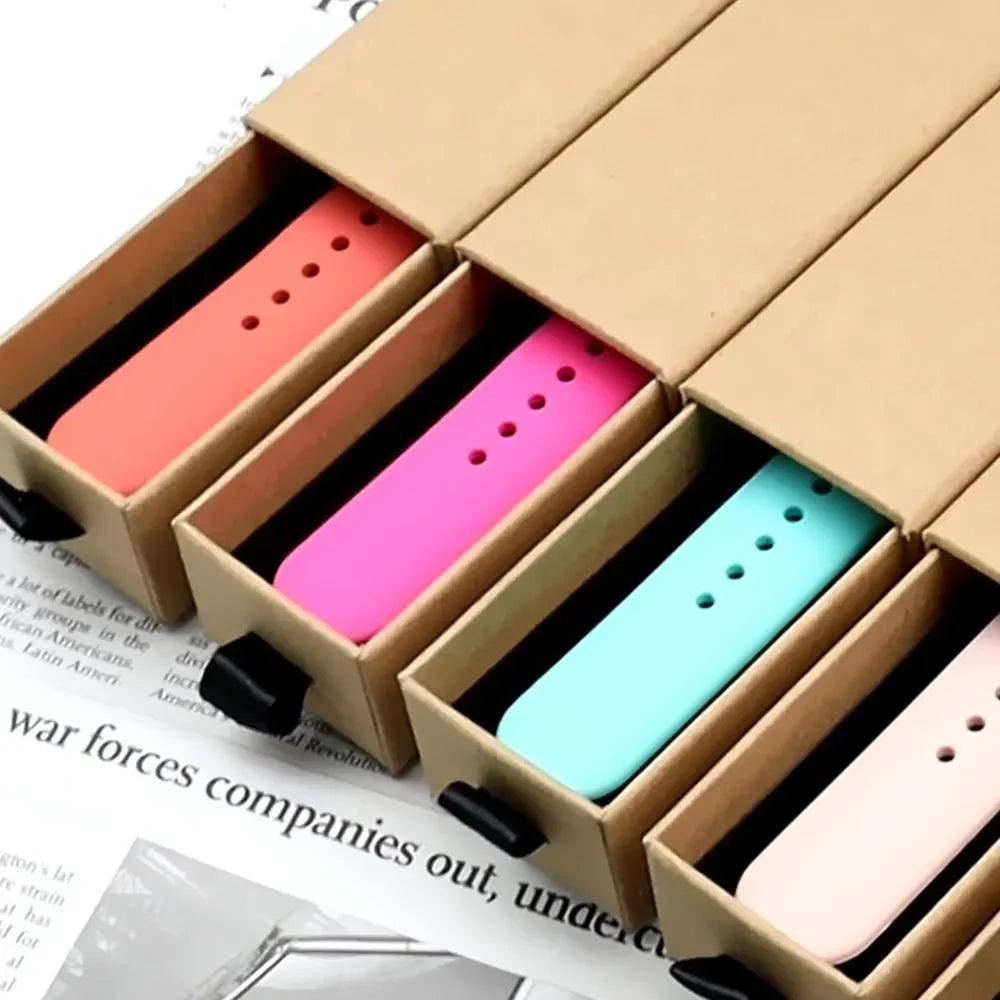 Pulseira de Silicone para Apple Watch, Pulseira Esportiva, iWatch Series 8, 7, 6, 5, 4, 3, SE, 9 Ultra 2, 44mm, 45mm, 40mm, 41 milímetros, 42 38 milímetros, 49 milímetros