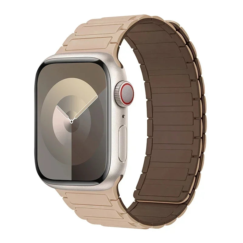 Pulseira de Silicone, iWatch Series 9, 8, 7, 6, 5, 4, 3, 3, SE Ultra 2 Strap, 44mm, 40mm, 49mm, 45 milímetros, 41 milímetros, 38 milímetros