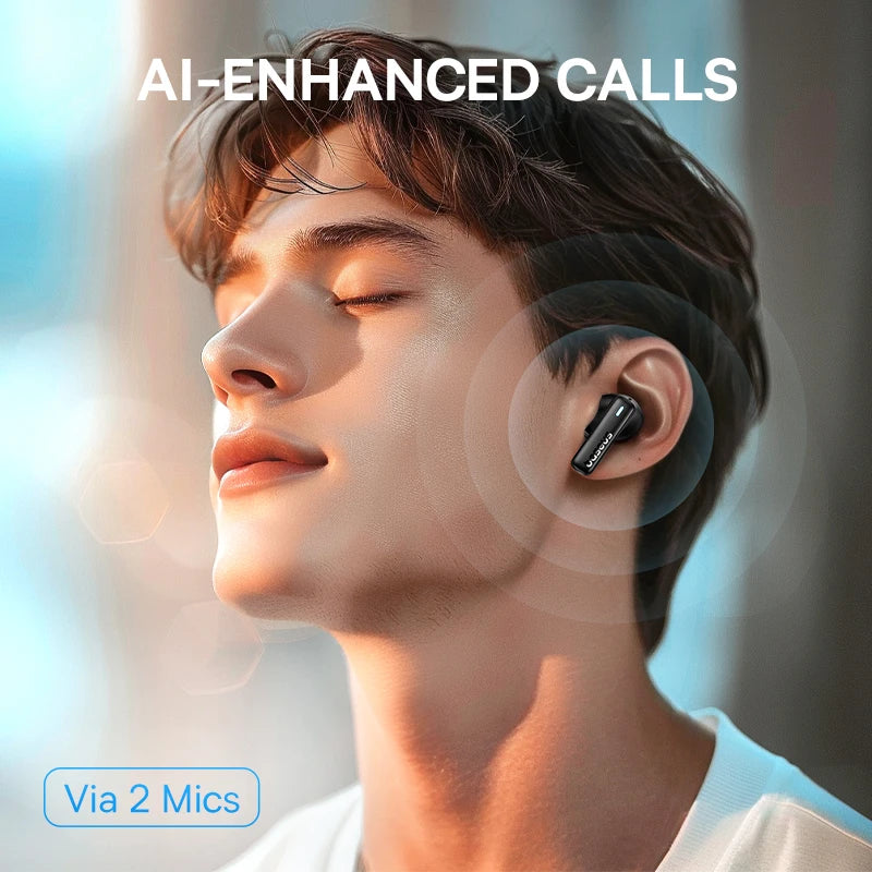 Baseus Bowie E19 Fones de ouvido sem fio, Bluetooth 5.3, Big Bass, Drivers de 12mm, Fones de ouvido à prova d'água IPX5