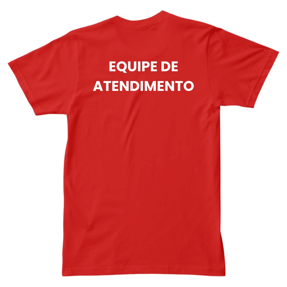 Camiseta Equipe de Atendimento Uniforme Profissional