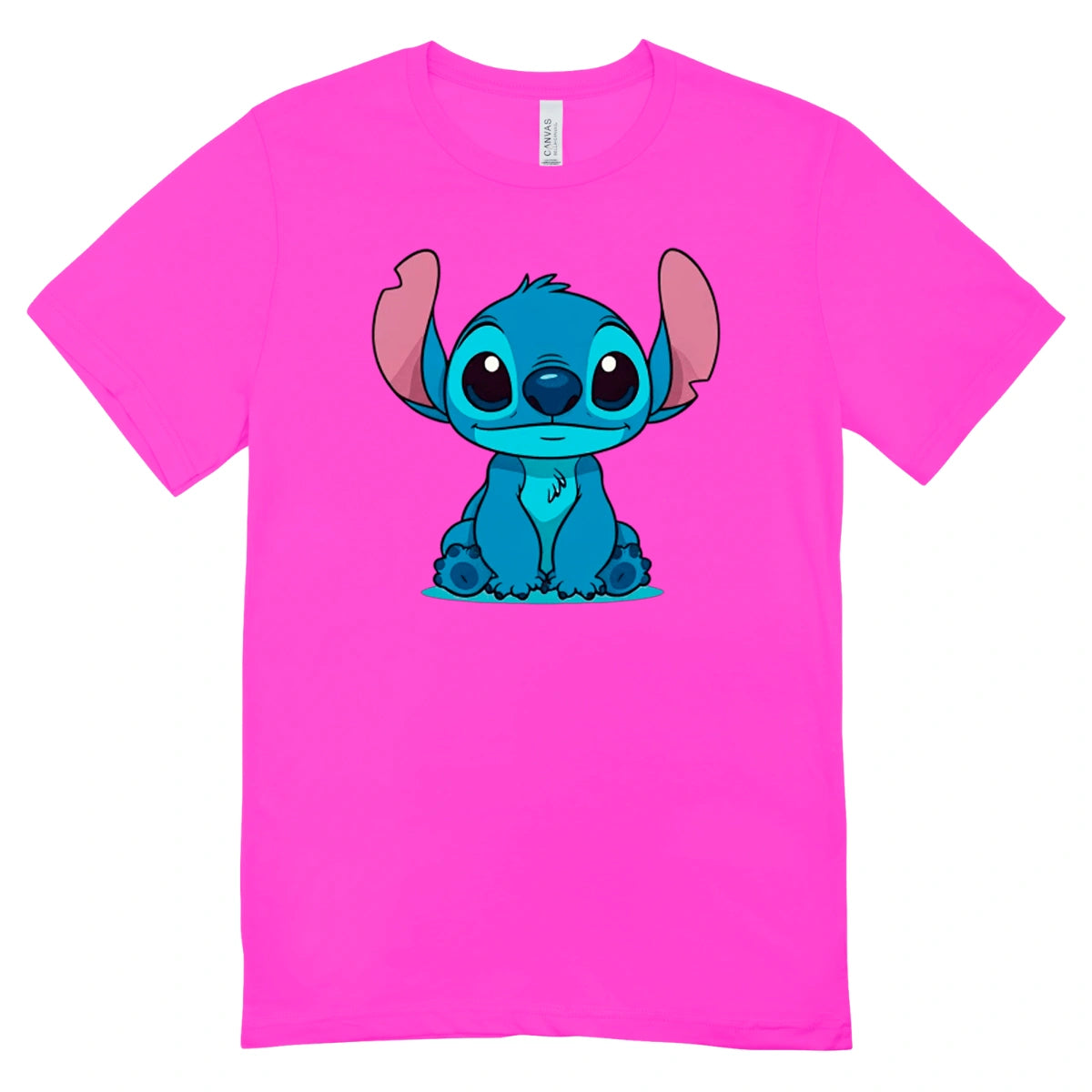 Camisa Feminina Baby Look Stitch Sitting
