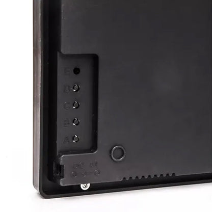 STO746 - Relogio De Parede Led Digital Data Temp 46 Cm Calendario