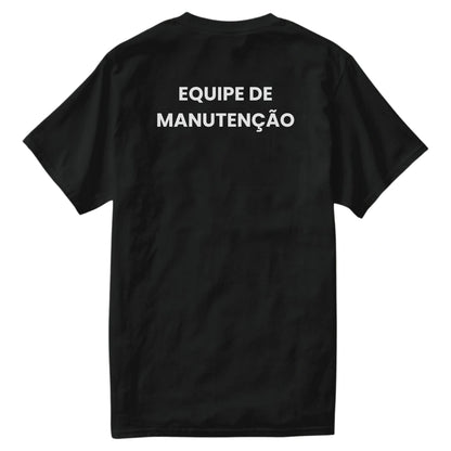Camiseta de Manutenção Equipe de Manutenção Uniforme