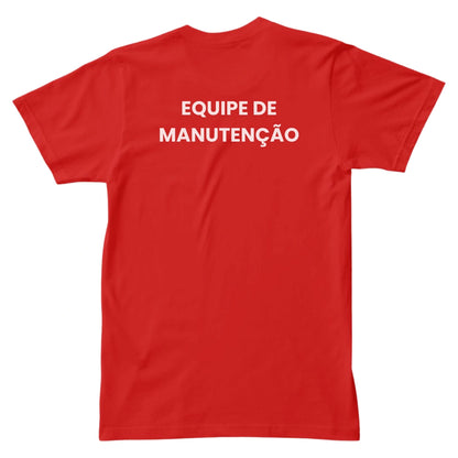 Camiseta de Manutenção Equipe de Manutenção Uniforme
