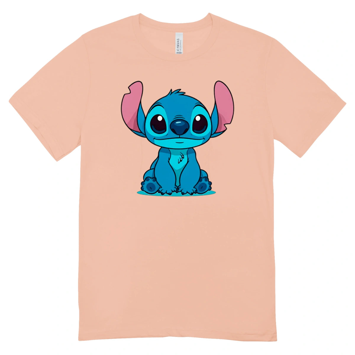 Camisa Feminina Baby Look Stitch Sitting