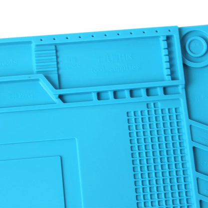 Tapete de estação de solda Tapete de trabalho de silicone resistente ao calor 932 ° F Tapete magnético antiestático para reparo de relógio de laptop de telefone eletrônico