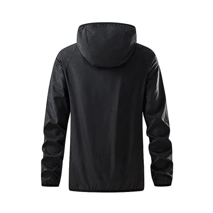 Lngxo casacos impermeáveis para homens e mulheres, proteção solar, blusão para camping, escalada, casaco de chuva ao ar livre, roupas portáteis unissex
