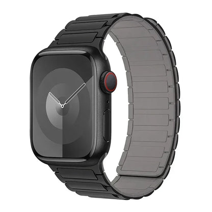 Pulseira de Silicone, iWatch Series 9, 8, 7, 6, 5, 4, 3, 3, SE Ultra 2 Strap, 44mm, 40mm, 49mm, 45 milímetros, 41 milímetros, 38 milímetros