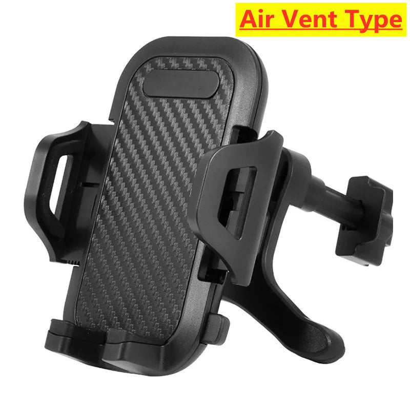 Sucker Car Phone Holder Mount Stand, Smartphone Celular Suporte, Suporte para iPhone, Xiaomi, Huawei, Samsung, Ventosa