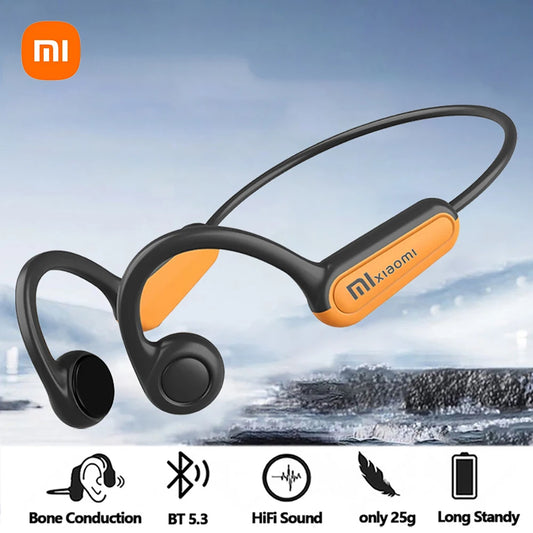 Xiaomi-Fones de ouvido sem fio, fones de ouvido esportivos, gancho, fone de ouvido impermeável para dirigir, Bluetooth 5.3