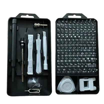 Electronics Screwdriver Set, 115 in 1 Precision Screwdriver Tools, Nut Driver, Ferramentas profissionais de reparo magnético, Laptop Repair