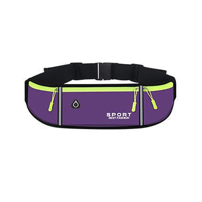 Correndo saco da cintura das mulheres dos homens esportes cinto bolsa esportes fanny pacote saco do telefone móvel ginásio correndo telefone celular jogging correr ciclismo saco