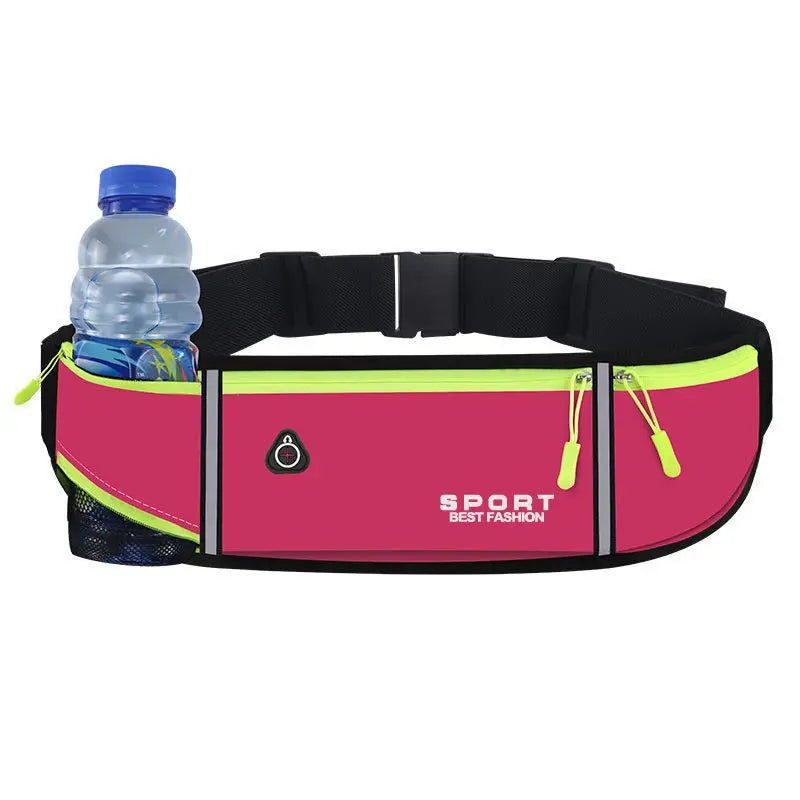 Correndo saco da cintura das mulheres dos homens esportes cinto bolsa esportes fanny pacote saco do telefone móvel ginásio correndo telefone celular jogging correr ciclismo saco