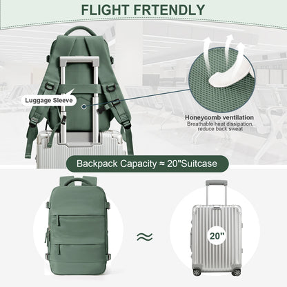 Mochila de viagem de cabine para homens e mulheres Ryanair Mochila Bagagem de mão Lazer Laptop Bag Cabin Bag 40x20x25