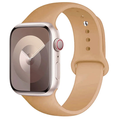 Pulseira de Silicone para Apple Watch, Pulseira Esportiva, iWatch Series 8, 7, 6, 5, 4, 3, SE, 9 Ultra 2, 44mm, 45mm, 40mm, 41 milímetros, 42 38 milímetros, 49 milímetros