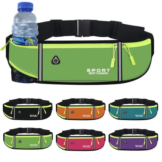 Correndo saco da cintura das mulheres dos homens esportes cinto bolsa esportes fanny pacote saco do telefone móvel ginásio correndo telefone celular jogging correr ciclismo saco