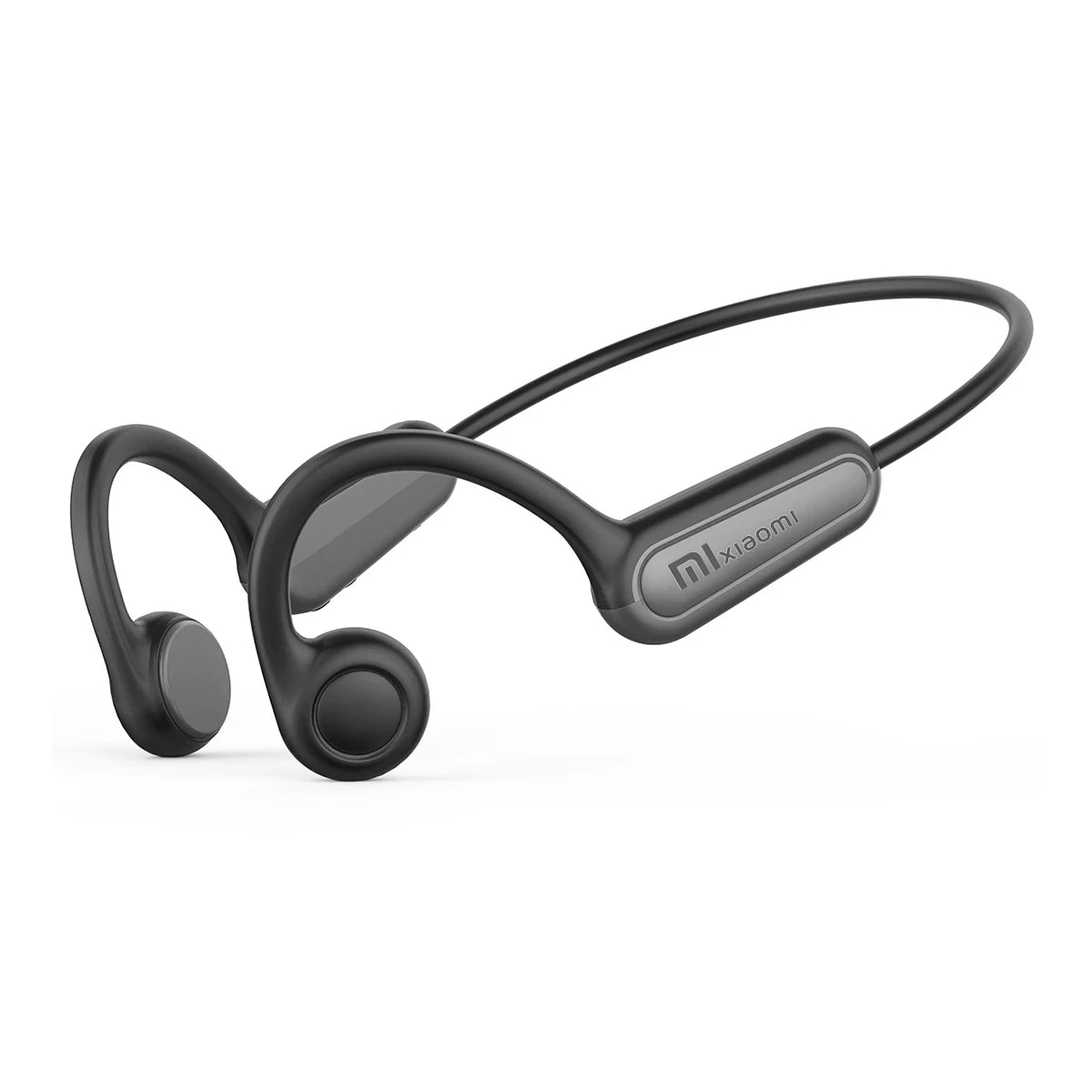 Xiaomi-Real Bone Conduction Sport Headphone, fone de ouvido sem fio, fone de ouvido compatível com Bluetooth, mãos-livres com microfone para correr