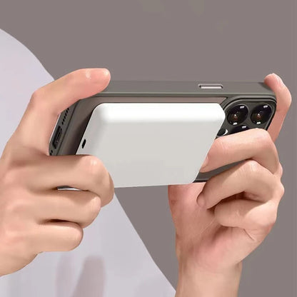 Luxo fosco armadura para magsafe magnético caso de carregamento sem fio para iphone 11 12 13 14 15 16 pro max plus à prova de choque capa dura