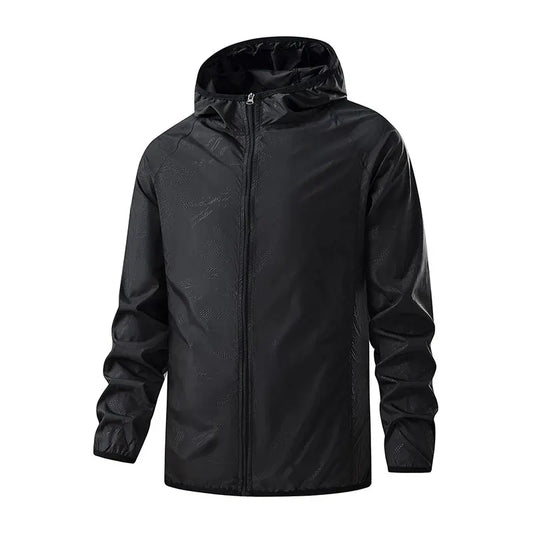 Lngxo casacos impermeáveis para homens e mulheres, proteção solar, blusão para camping, escalada, casaco de chuva ao ar livre, roupas portáteis unissex