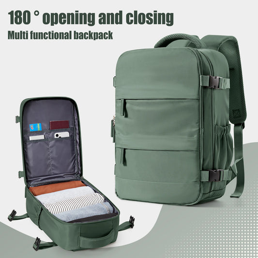 Mochila de viagem de cabine para homens e mulheres Ryanair Mochila Bagagem de mão Lazer Laptop Bag Cabin Bag 40x20x25