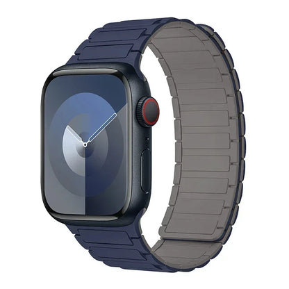 Pulseira de Silicone, iWatch Series 9, 8, 7, 6, 5, 4, 3, 3, SE Ultra 2 Strap, 44mm, 40mm, 49mm, 45 milímetros, 41 milímetros, 38 milímetros