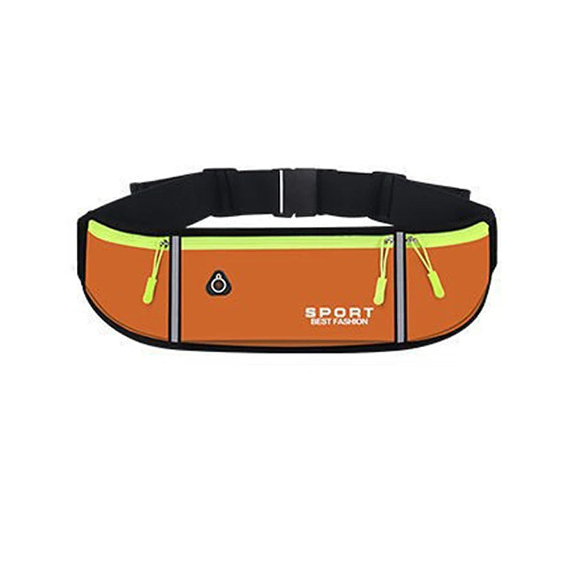 Correndo saco da cintura das mulheres dos homens esportes cinto bolsa esportes fanny pacote saco do telefone móvel ginásio correndo telefone celular jogging correr ciclismo saco