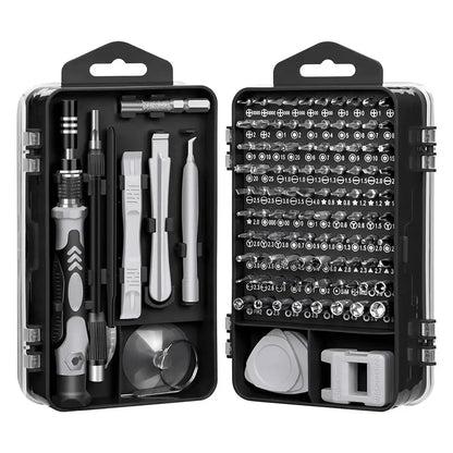 Electronics Screwdriver Set, 115 in 1 Precision Screwdriver Tools, Nut Driver, Ferramentas profissionais de reparo magnético, Laptop Repair