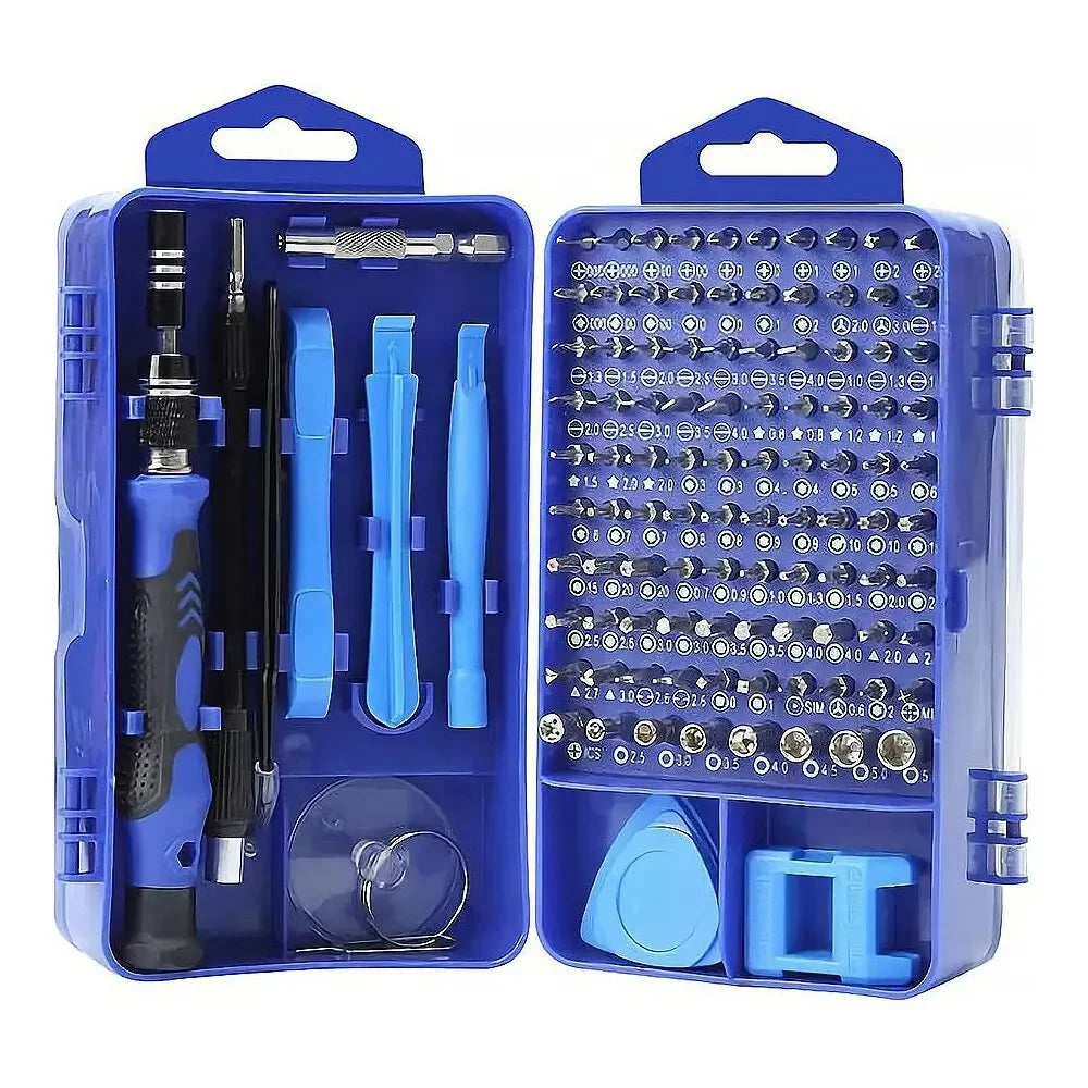 Electronics Screwdriver Set, 115 in 1 Precision Screwdriver Tools, Nut Driver, Ferramentas profissionais de reparo magnético, Laptop Repair