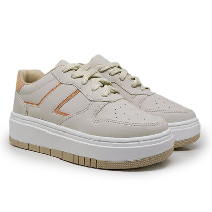 Tênis Feminino Plataforma Luxe Casual Podlinda