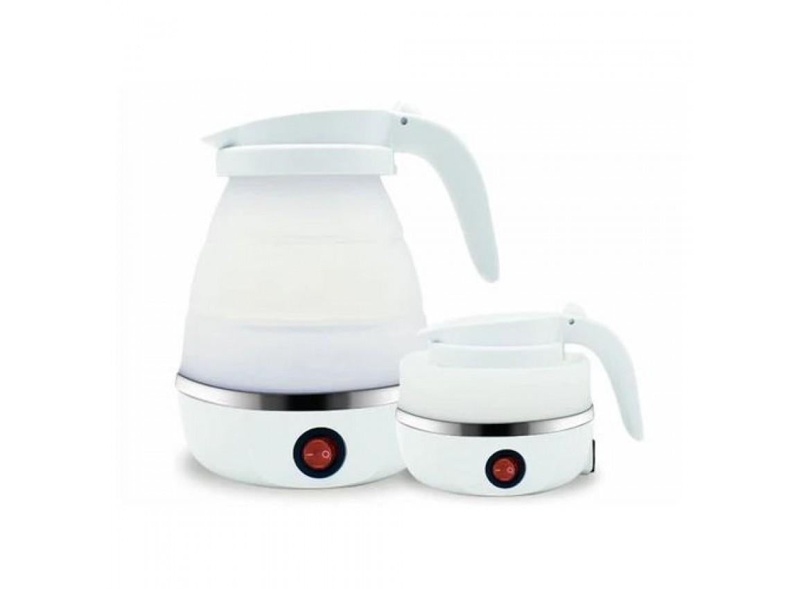 CHALEIRA ELÉTRICA DOBRAVEL PORTÁTIL 600ML SILICONE