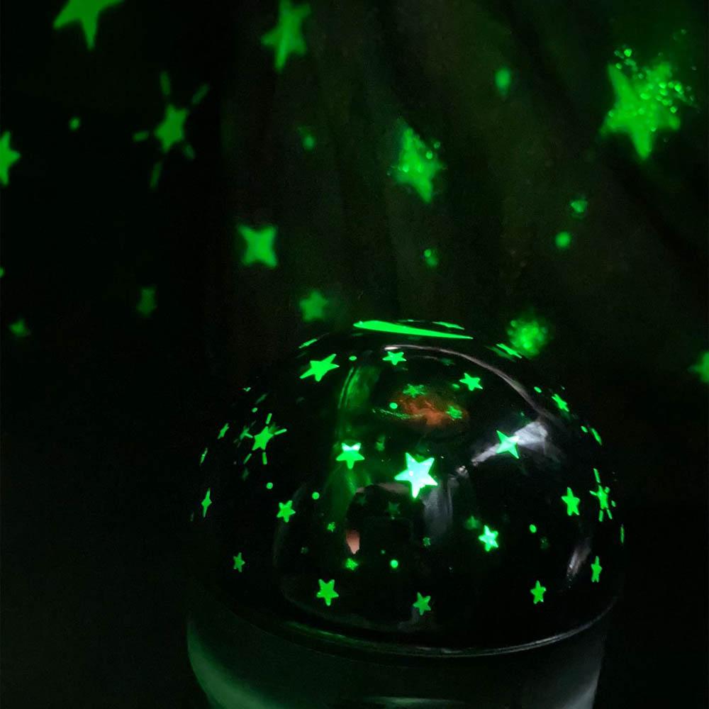 Caixinha De Som Bluetooth Com Luminária Projetor De Estrelas