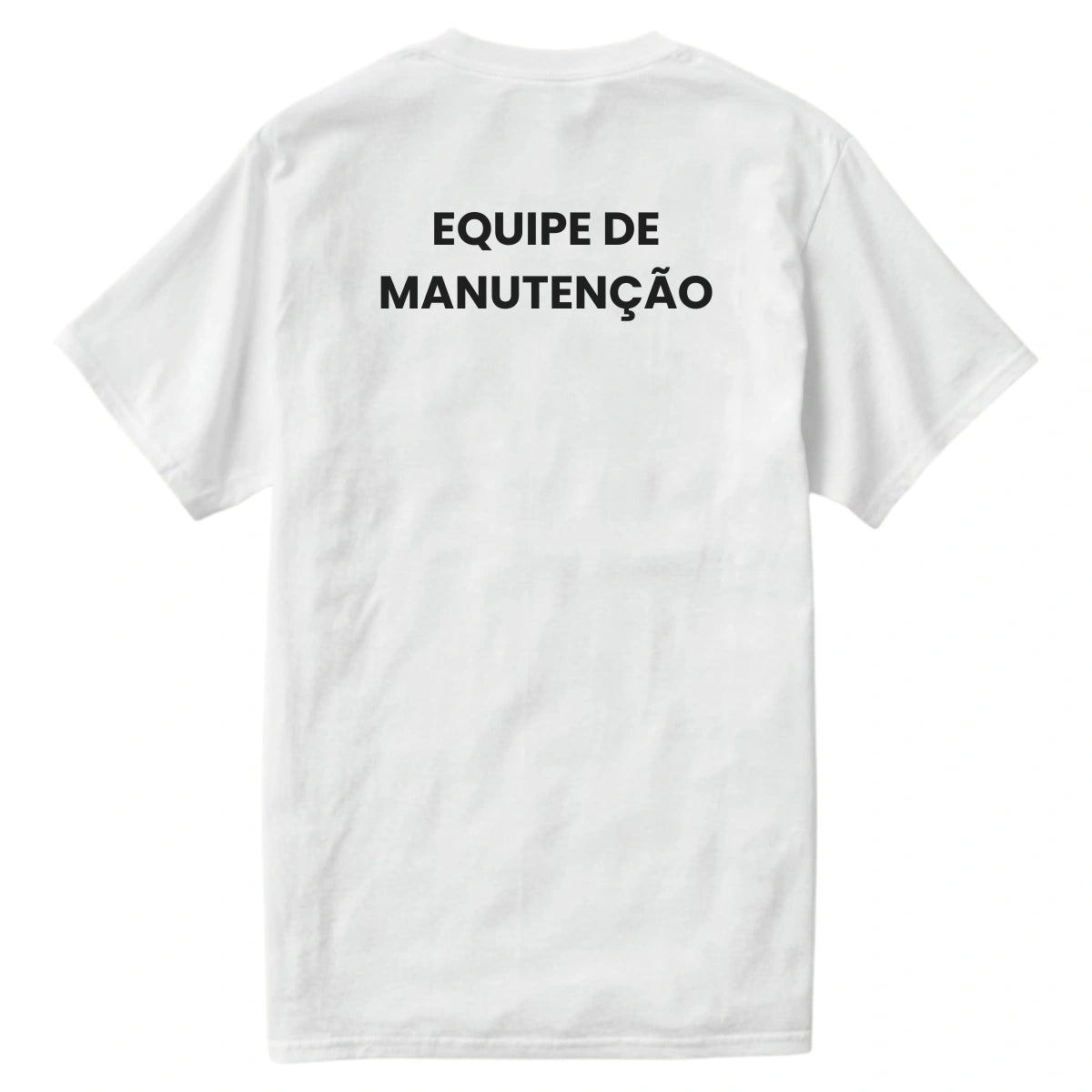 Camiseta de Manutenção Equipe de Manutenção Uniforme