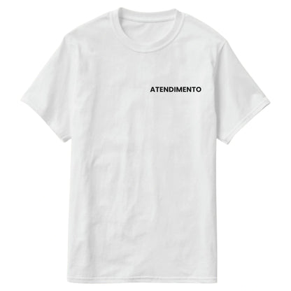 Camiseta Equipe de Atendimento Uniforme Profissional