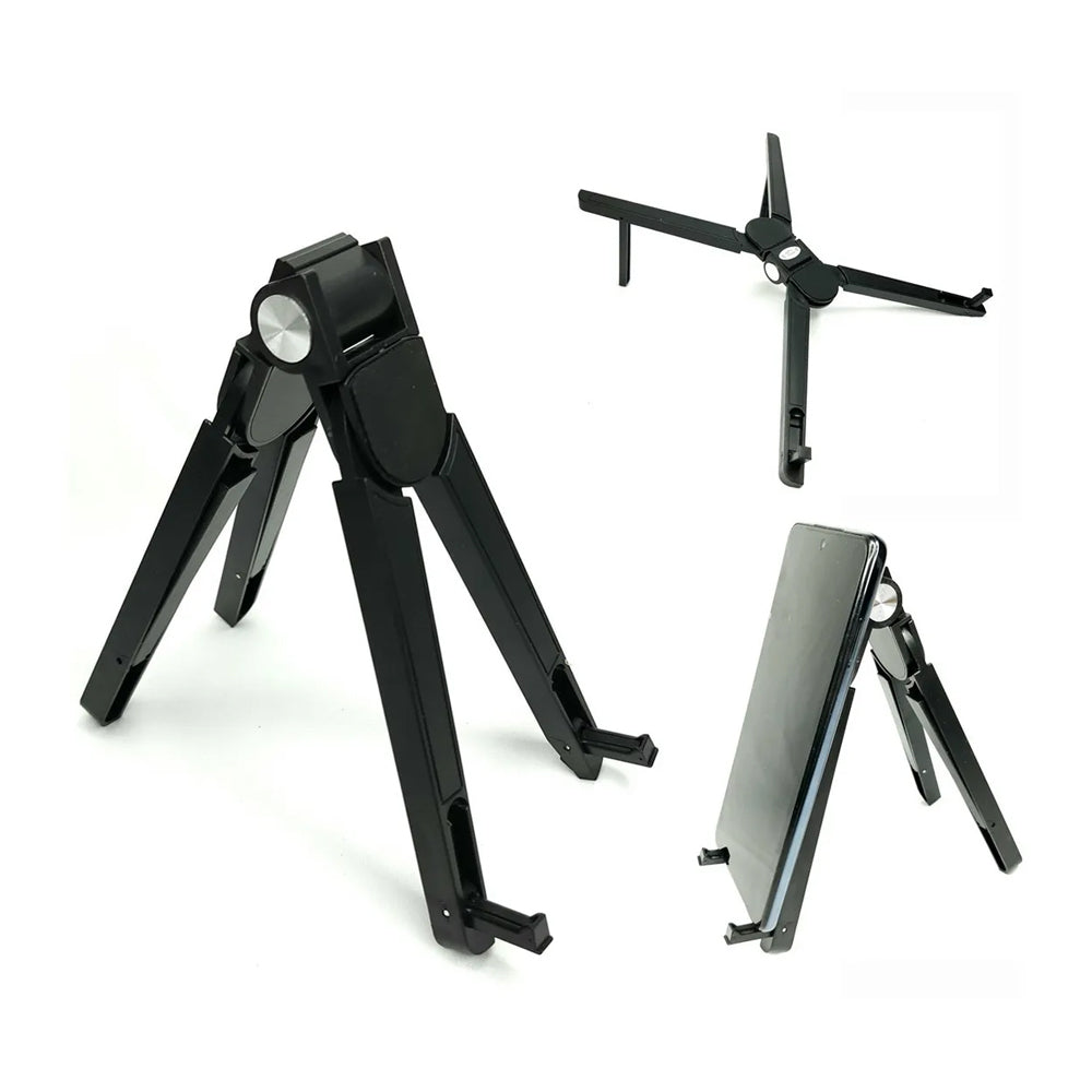 Suporte Multifuncional para Celular Notebook Tablet de Mesa Universal Ergonômico Ajustável com Base Dobrável